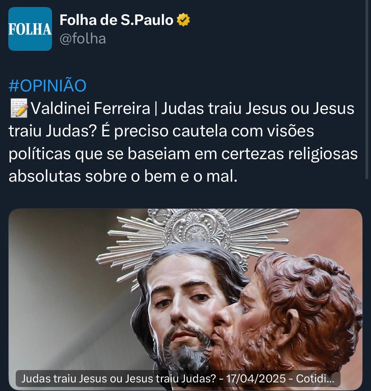 Capa do post